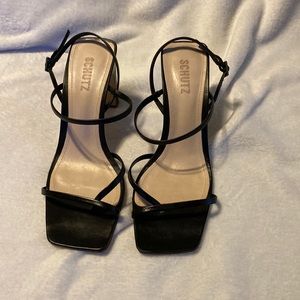 Schutz Strappy Sandals